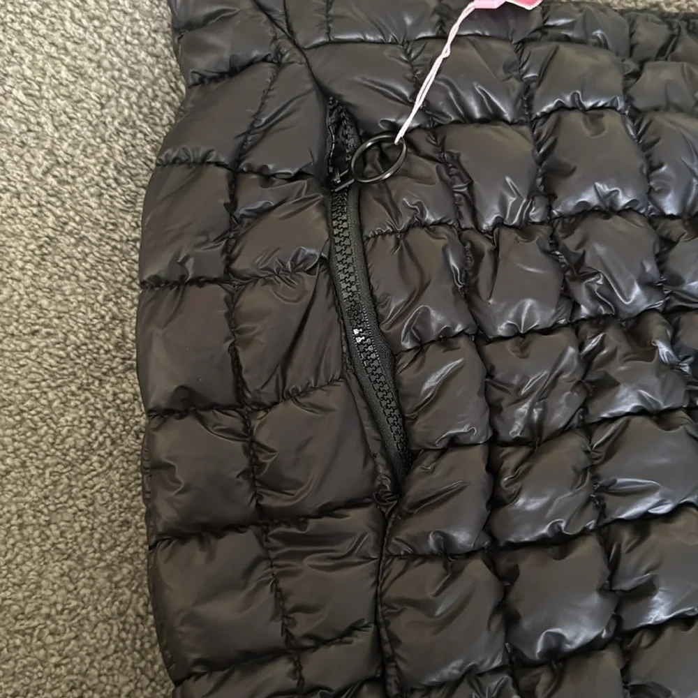 Simply Southern Large Black Quilted Puff Shoulder/Tote Bag. 3 zipper pockets. - Picture 4 of 11